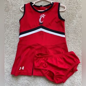 3T UC Bearcat cheer dress